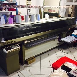 Shima Seiki 234 FF 8GG Flat knitting machine