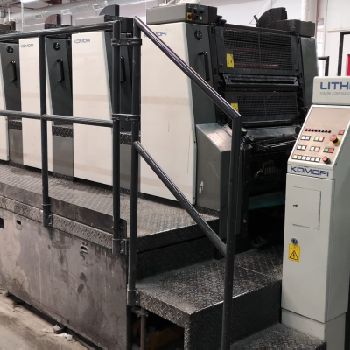 Used Komori L 528 5 P Offset five colours