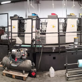 Used Komori L 528 5 P Offset five colours