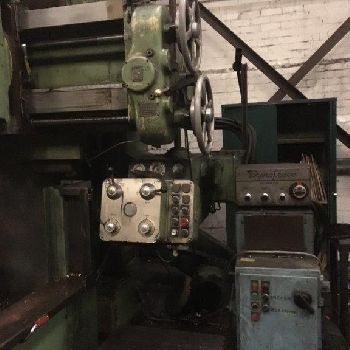 Webster &amp; Bennett 48” E-M vertical turret lathe