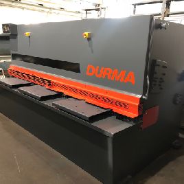 Durma 3000x10 hydraulic shear