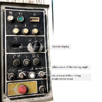 Strojarne Piesok CNTA 3150/16 hydraulic shear