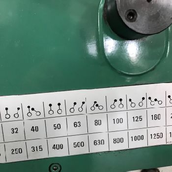 Vernier DB vertical milling machine