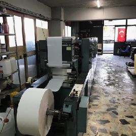 Roland Edelmann V-38 Web continuous printing press