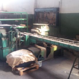 Berco PT-180 press, screwdriver and reel for repair of wheelwork