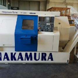 Torno cnc Nakamura WT 20 II usado