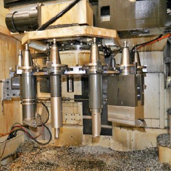 Massa VL-1200 ATC vertical turret lathe with cnc