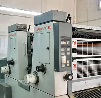 Komori S-228 SN170 Offset two colours