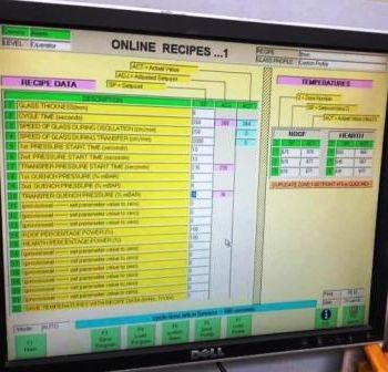 Efco 650x1400 Glass machine