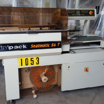 Used MINIPACK TORRE Mod. SEALMATIC 56T - BUNDLER OVERWRAPPER