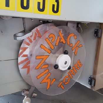 Used MINIPACK TORRE Mod. SEALMATIC 56T - BUNDLER OVERWRAPPER