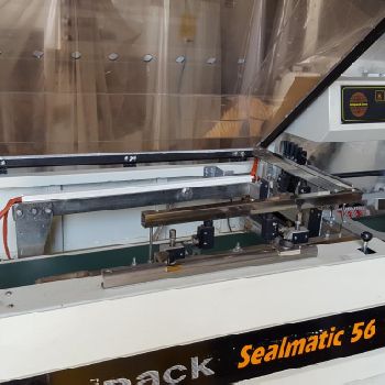Used MINIPACK TORRE Mod. SEALMATIC 56T - BUNDLER OVERWRAPPER