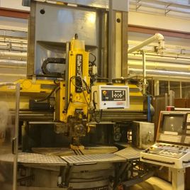 Berthiez BMF 160 vertical turret lathe with cnc