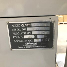 Sakurai 572 ED Offset five colours