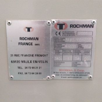 Rochman TR80/100H400 Shrinking tunnel