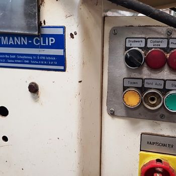 Hartmann Bag clip sealing machine