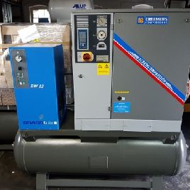 Compresor de tornillo lubricante Creemers RCB 15-10