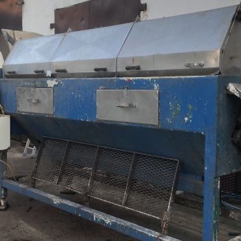 PPM - Vegetable and fruit cutting, washing and blanching machine