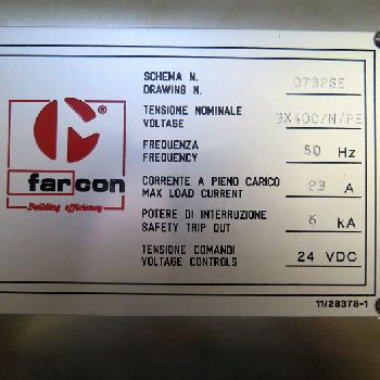 Farcon FC 320 Thermoforming - Form, Fill and Seal Line