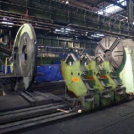 Schiess XKZA 100 crankshaft heavy duty lathe