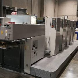 Offset cinco colores Man-Roland 305 de segunda mano