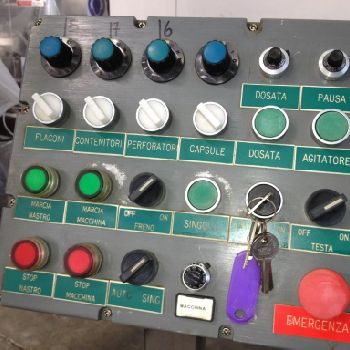 NUOVA MBH Mod. CONF. ESTEMP/EST UNI - BOTTLE FILLING - CAPPING MACHINE