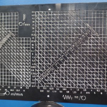 WMW DP3 Facing lathe