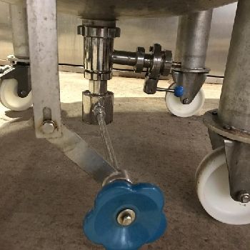 Waldner 825 l Stainless Steel Vessel