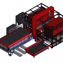 Machine de découpe laser Amada LC 4020 F1 NT