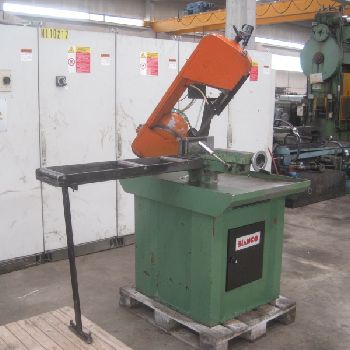 Used Bianco 250 band saw for metal
