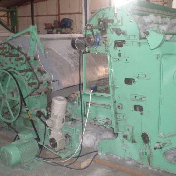 Tekatex 300 Complete plant/production unit for cotton wool roll