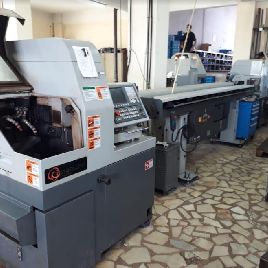 Hanwha XP16 Swiss type lathe