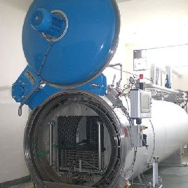 Lagarde rotary autoclave