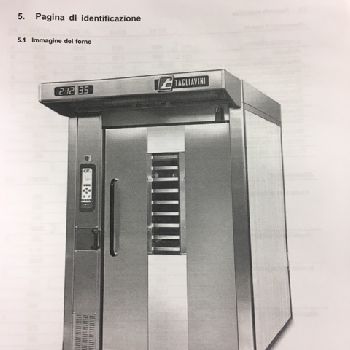 Used Tagliavini RT810 Rotary oven