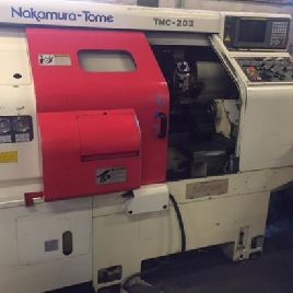 Nakamura TMC20 II cnc lathe with motorized tools