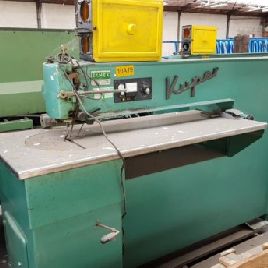 Kuper FW 1150 Veneer jointing machine for longitudinal passage