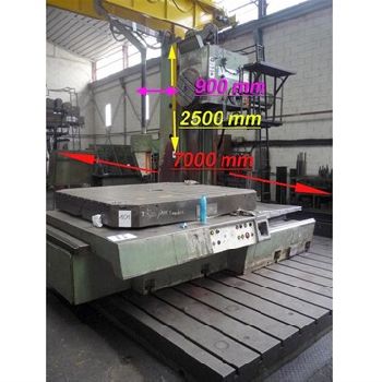 Used Union BFP 130 Floor type boring machine