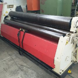 Used Davi CNC GENIUS 4 roll 2000 X 8 MM plate bending machine