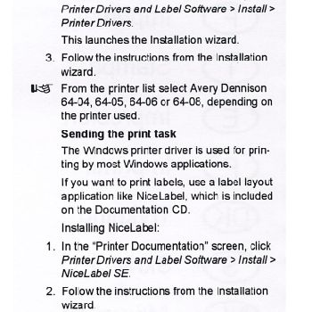 Avery Dennison 6404 Labeller