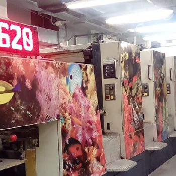 Komori Lithrone 440 Offset four colours