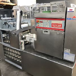 Línea completa de producción de panes König G2000.
