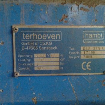 Hambi KSE 323 S Sheet metal machine