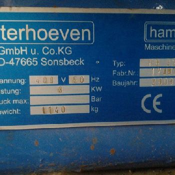 Hambi KSE 323 S Sheet metal machine