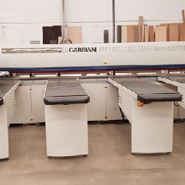 Gabbiani Galaxy 105 utiliza sierra optimizadora de corte transversal