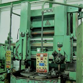 TOS SK14 vertical turret lathe