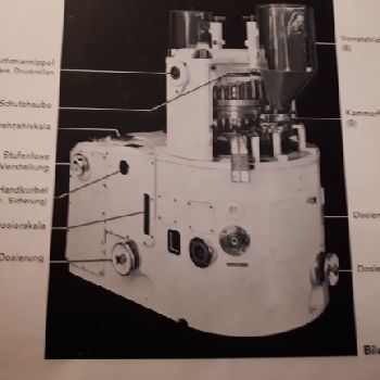 Fette Perfecta III Rotary tablet press