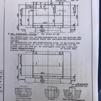 Muller BZE 1300 metal press