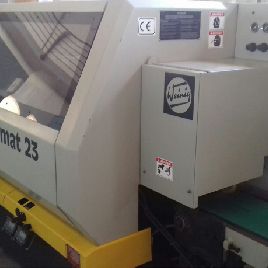 Máquina PERFILADORA usada Weinig Unimat 23 para pisos de madera de 2/3 capas