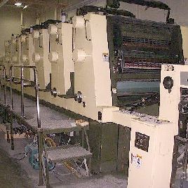 Akiyama BESTECH BT 640 Offset Press