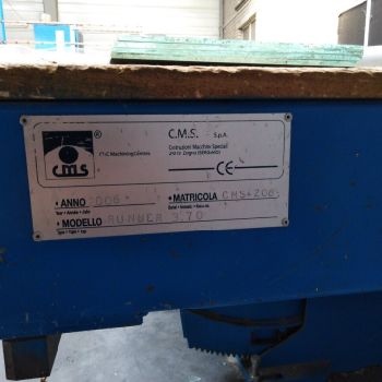 CMS Runner 3.70 Glass cutting / edging machine
